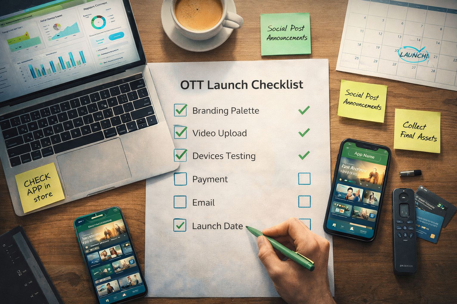 The Ultimate OTT Launch Checklist: Everything You Need Before Going ...